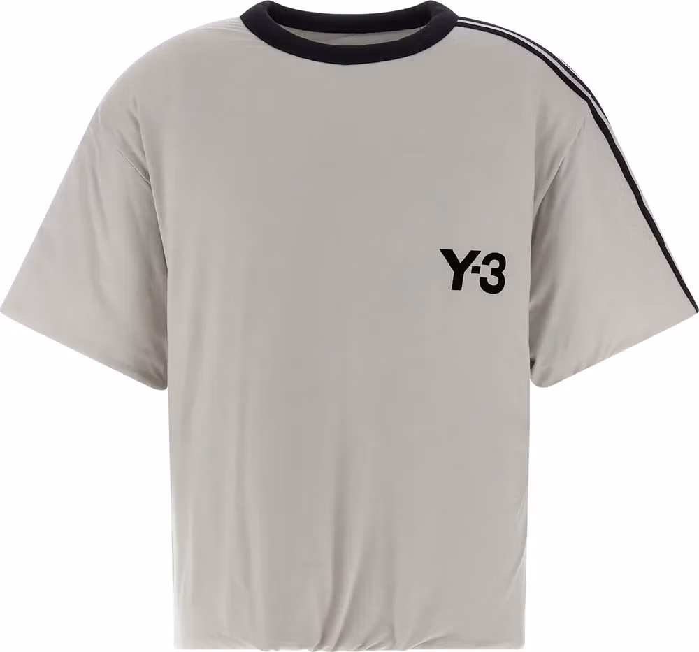 Y-3 Gray Lyocell T-Shirt