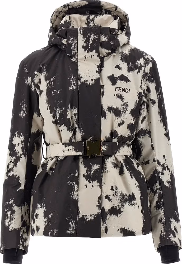 Fendi Multicolor Polyester Shell Jacket
