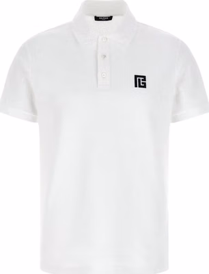 Bicolor Cotton Polo Shirt