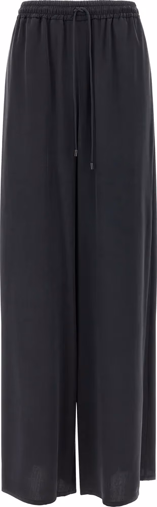 Max Mara Blue Silk Casual Pants