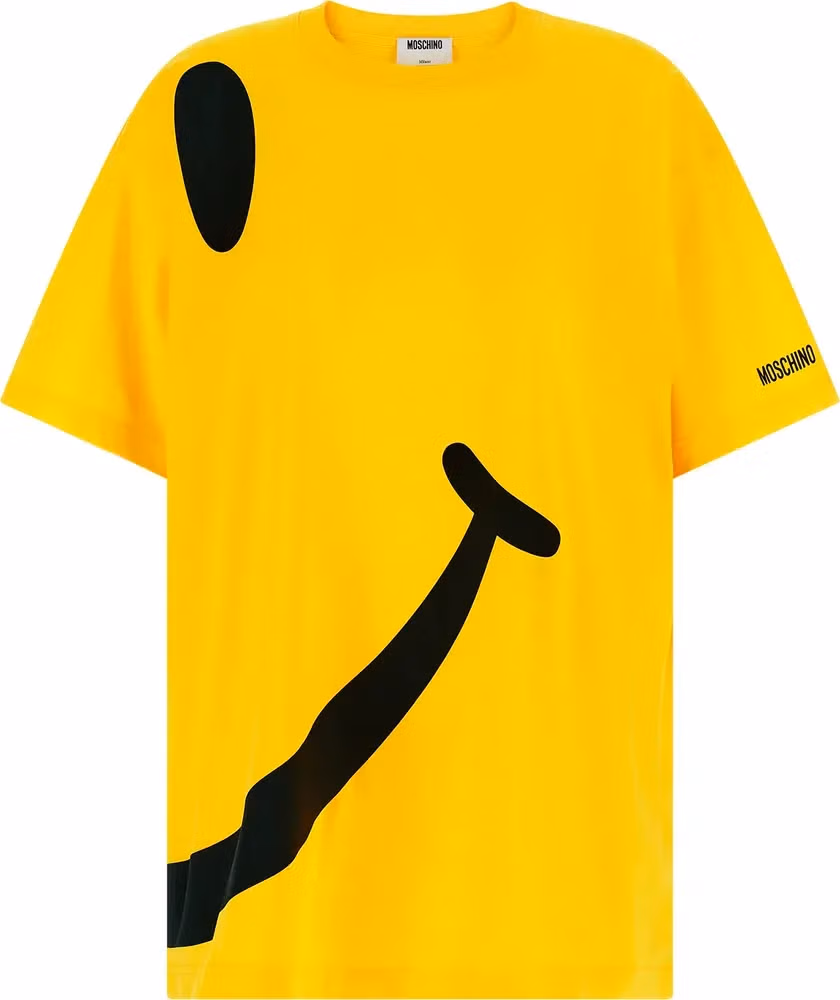 Moschino Bicolor Cotton T-Shirt