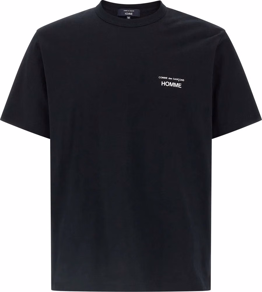 Comme Des Garçons Black Cotton T-Shirt