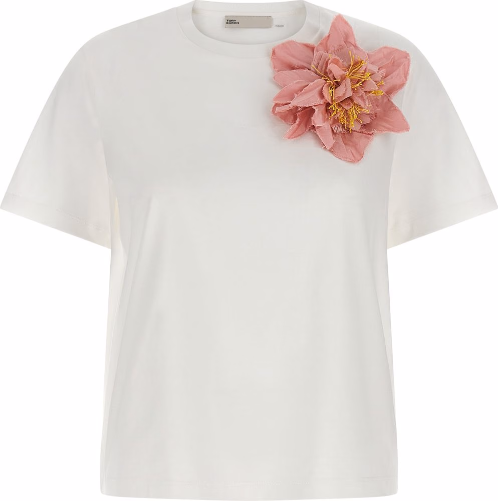 Tory Burch Multicolor Cotton T-Shirt