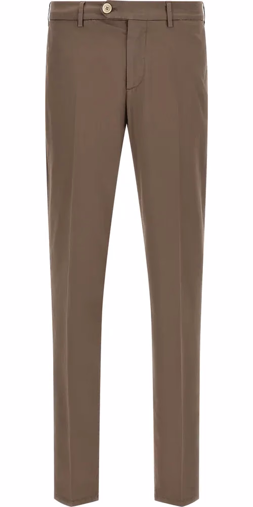 Brunello Cucinelli Beige Cotton Casual Pants