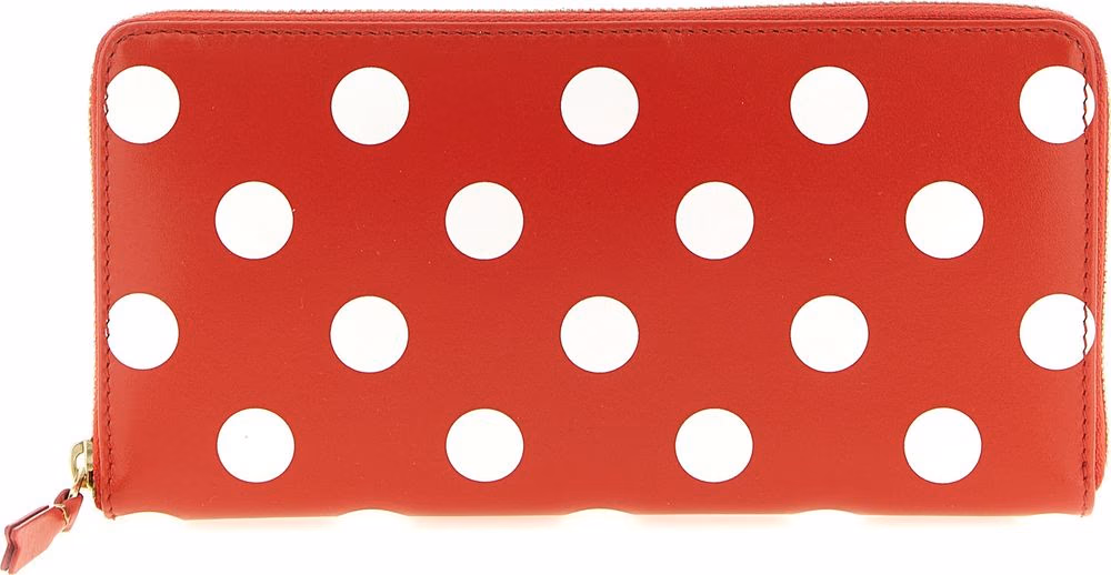 Comme Des Garçons Multicolor Calfskin Wallet