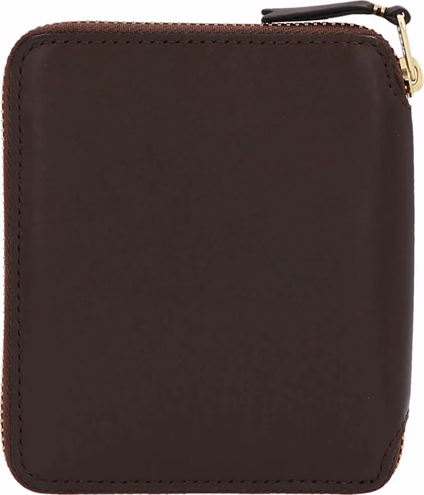 Comme Des Garçons Brown Cowhide Wallet