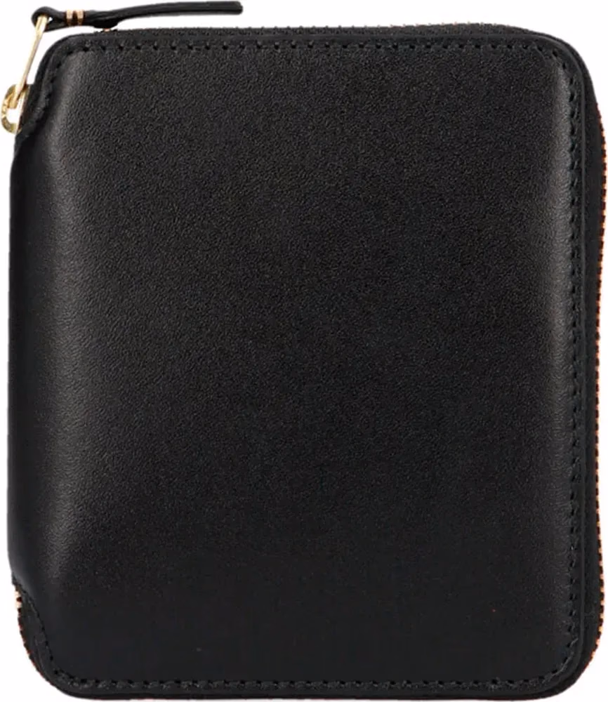 Comme Des Garçons Black Calfskin Wallet