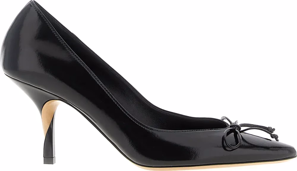 Jacquemus Black Cowhide High Heel Pumps