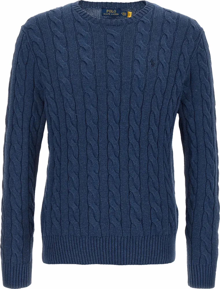 Polo Ralph Lauren Blue Cotton Cardigan