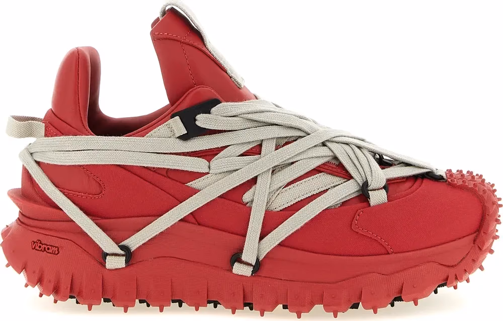 Rick Owens Multicolor Cowhide Athletic Sneakers