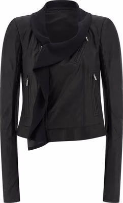 Black Lamb Leather Leather Jacket