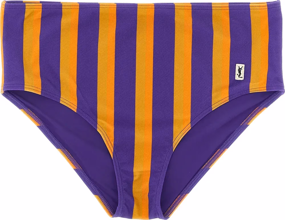 Saint Laurent Multicolor Polyamide Swim Briefs