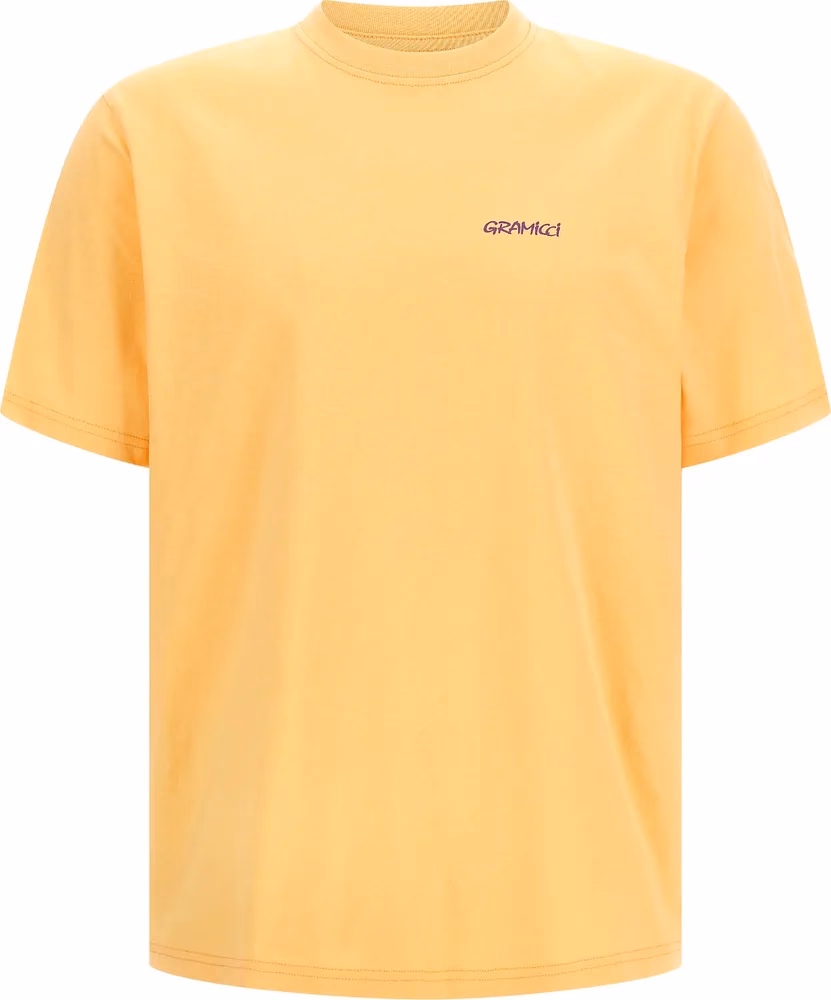 Gramicci Orange Cotton T-Shirt