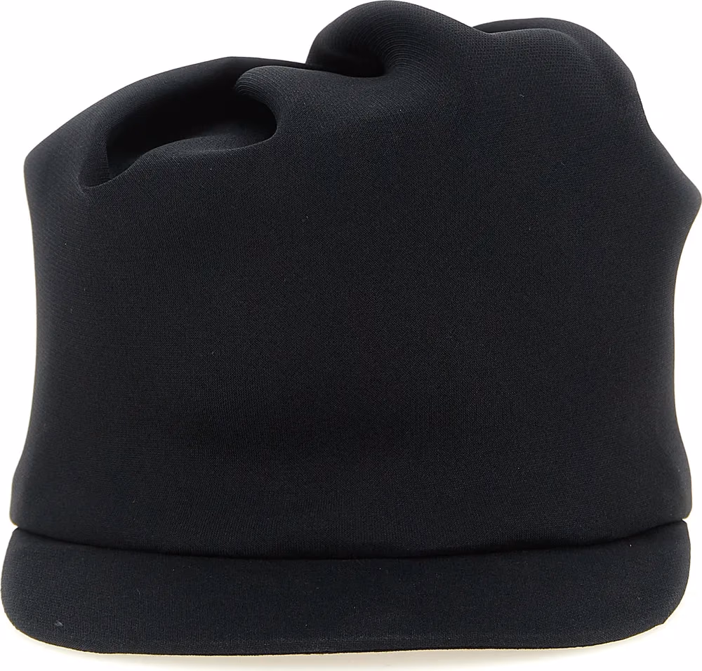 Balenciaga Black Silk Cap (Baseball Hat)
