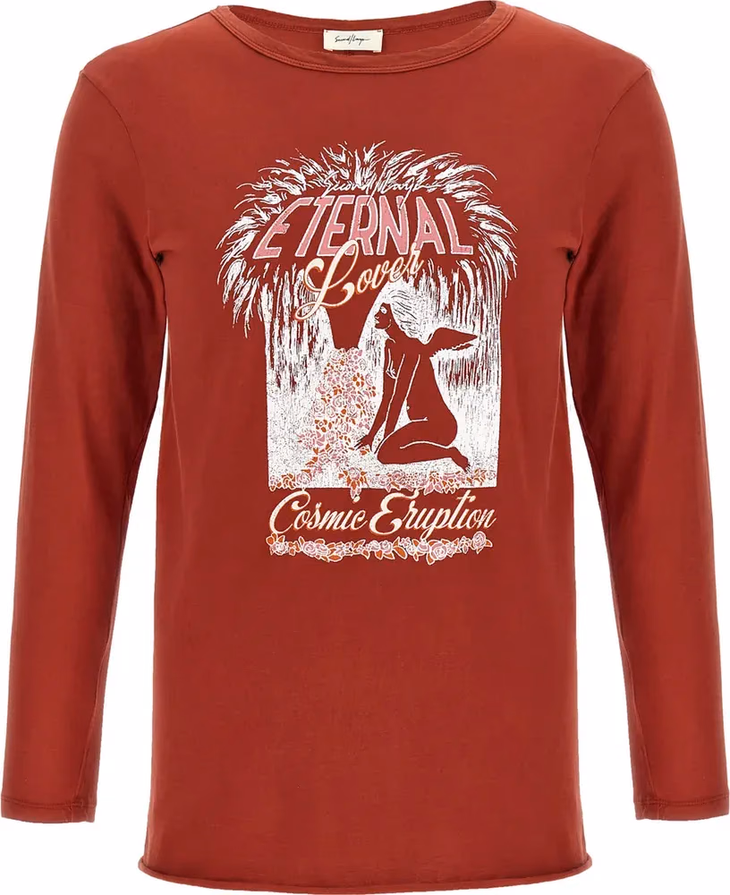 SECOND/LAYER Multicolor Cotton T-Shirt