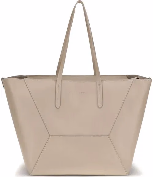 Brunello Cucinelli Beige Calf Leather Bos Taurus Shoulder Bag