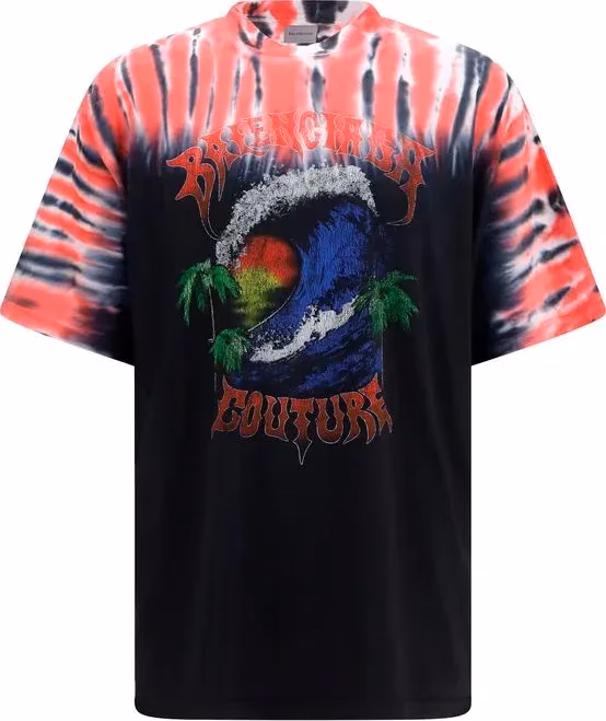 Balenciaga Multicolor Cotton T-Shirt