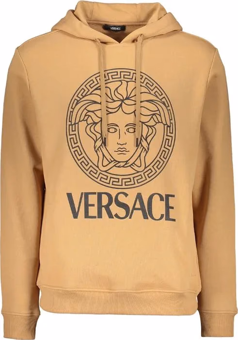 Versace Brown Cotton Sweatshirt