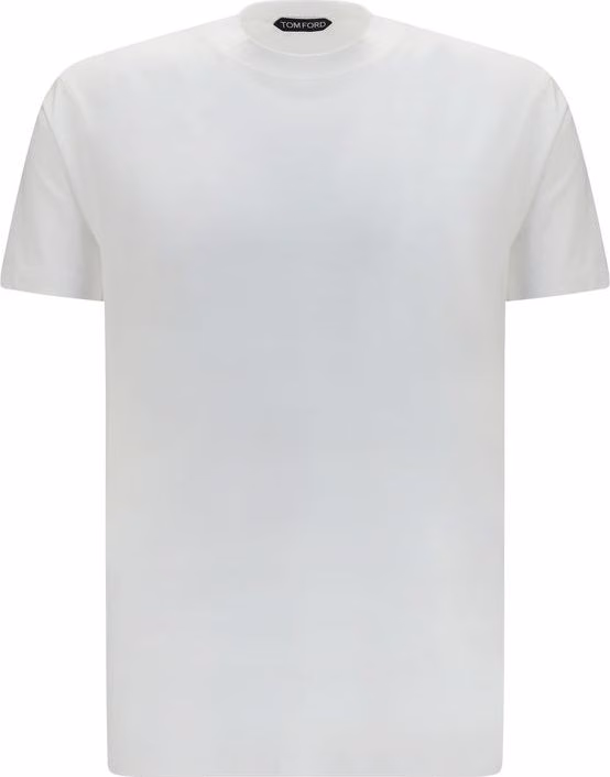 Tom Ford White Cotton T-Shirt