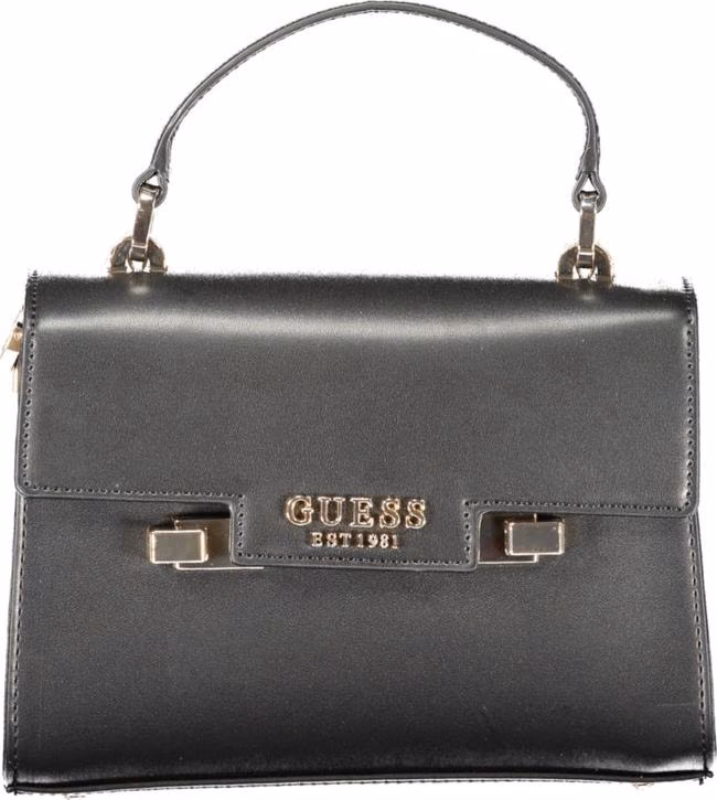 Guess Jeans Black Polyethylene Women Handbag