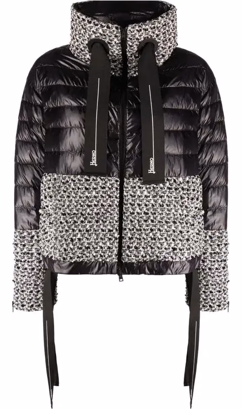 Herno Black Polyamide Full-Length Jacket