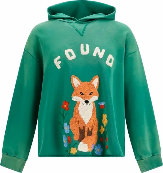 FOUND Bicolor Cotton Sweatshirt