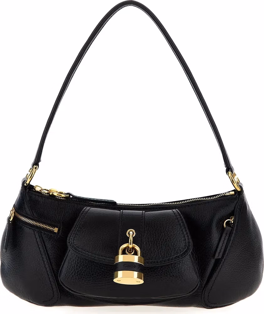 Chloé Black Calfskin Shoulder Bag