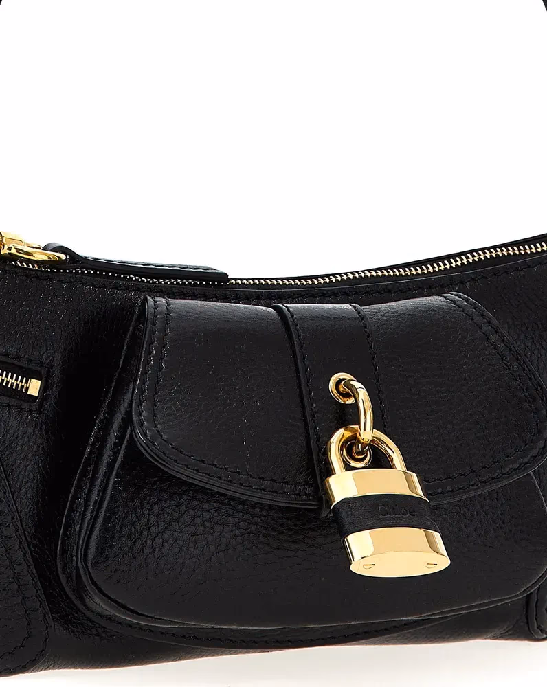 Chloé Black Calfskin Shoulder Bag