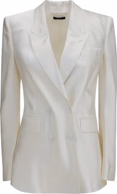 Beige Viscose Blazer