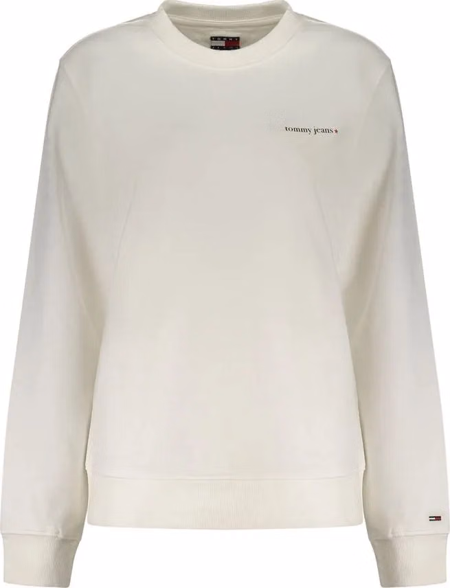 Tommy Hilfiger Bianco Cotton Women's Sweatshirt
