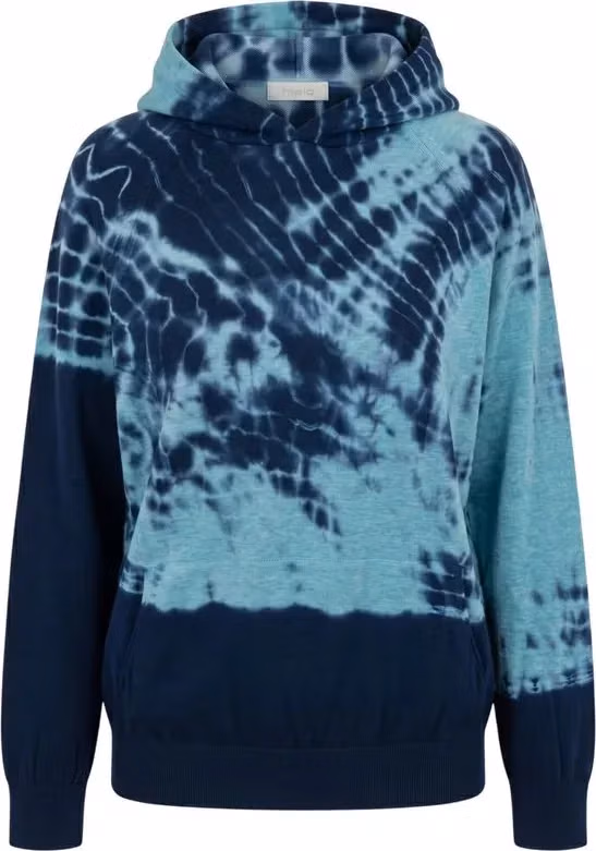 Malo Blue Cotton Women Sweatshirt