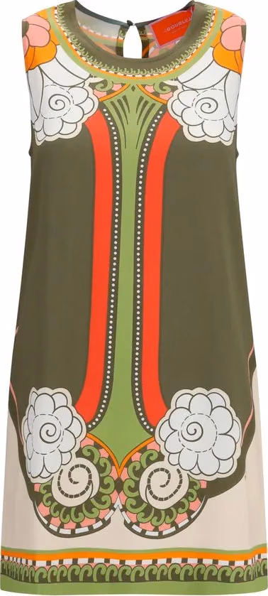 La Double J Multicolor Viscose Casual Dress