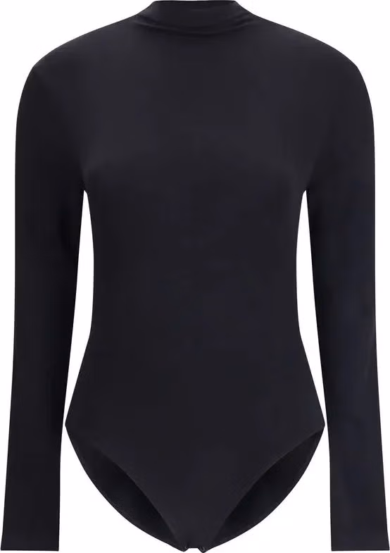 Wolford Black Polyamide Bodysuit