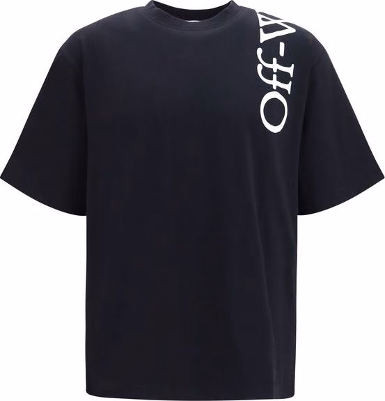 Off-White Black Cotton T-Shirt