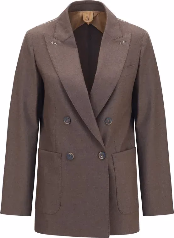 Max Mara Brown Cashmere Blazer