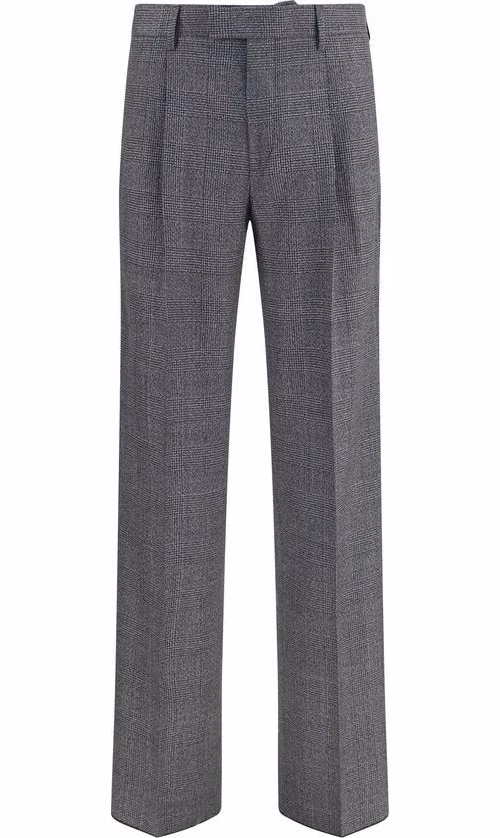 Lardini Gray Polyester Dress Pants