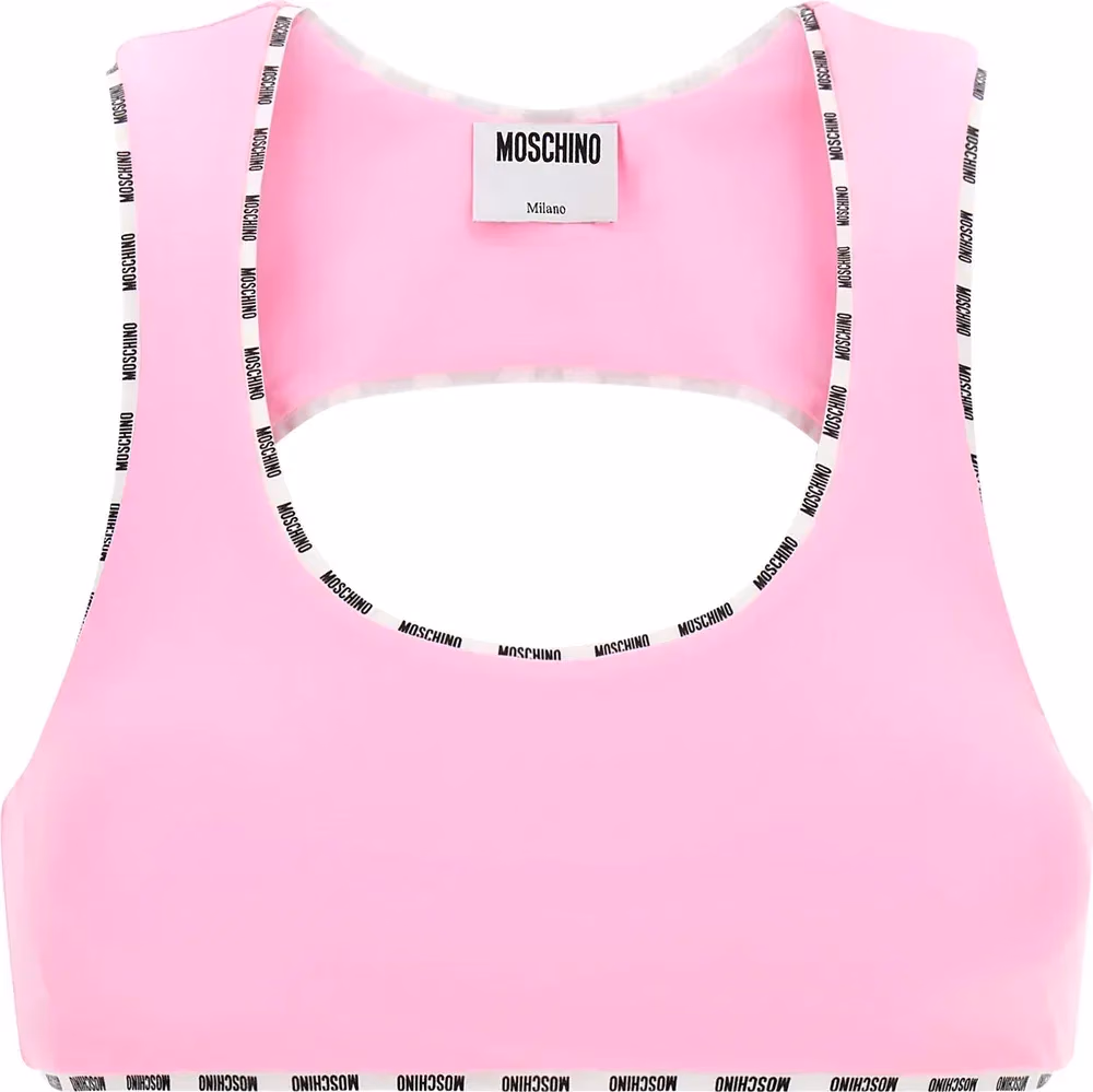 Moschino Multicolor Polyamide Sport Bra