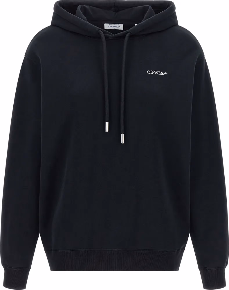 Off-White Black Cotton Sweatshirt