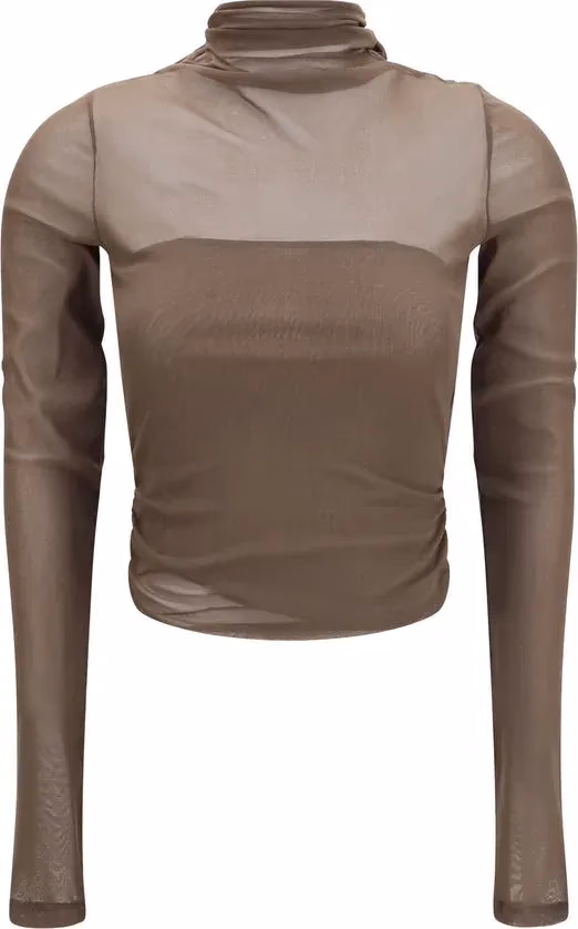 Lemaire Brown Polyamide Shirt