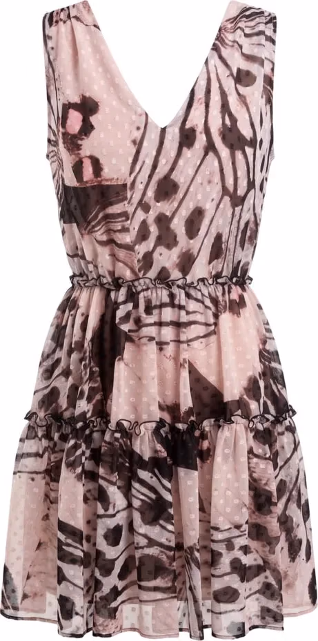 Trussardi Jeans Pink Polyester Women Dress