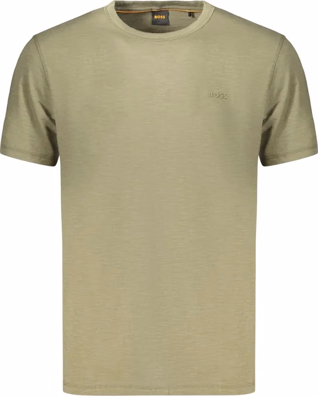 Hugo Boss Green Cotton Men's T-Shirt