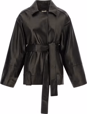 Black Lamb Leather Leather Jacket
