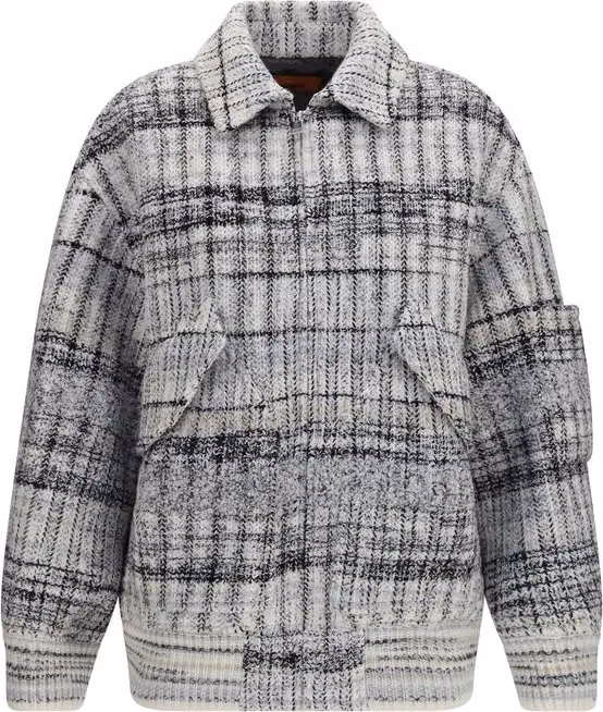 Missoni Multicolor Wool Oves Aries Bomber