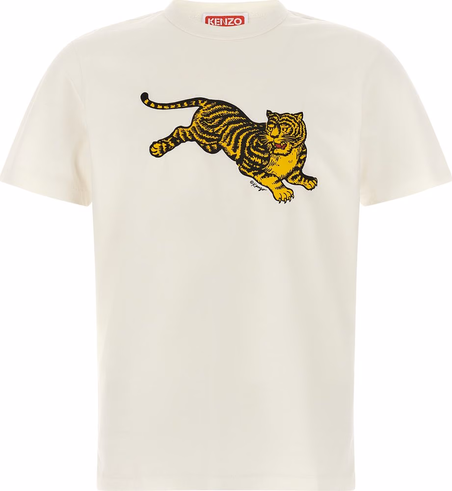 Kenzo White Cotton T-Shirt