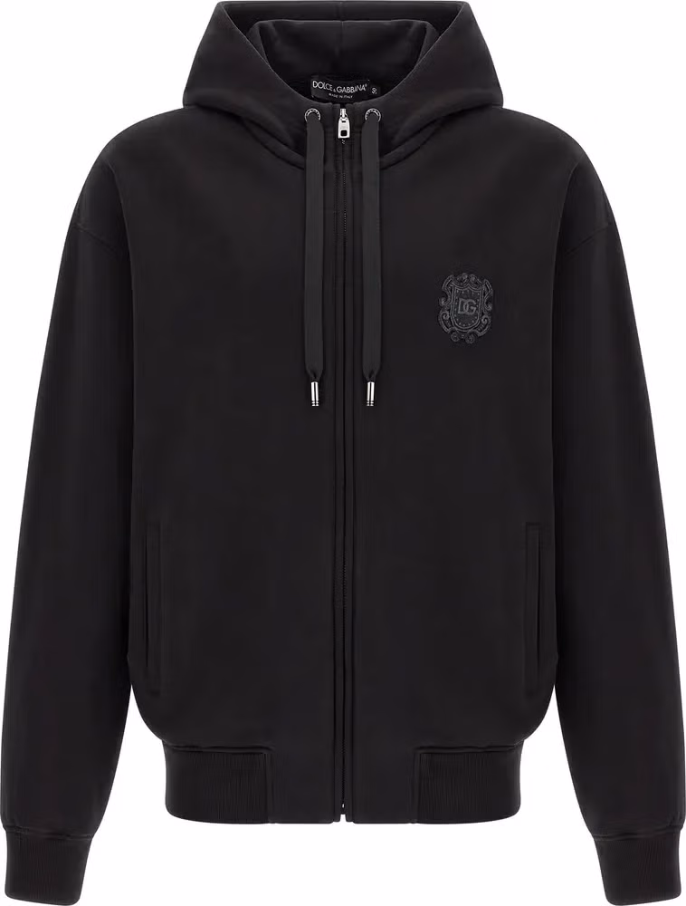Dolce & Gabbana Black Cotton Sweatshirt