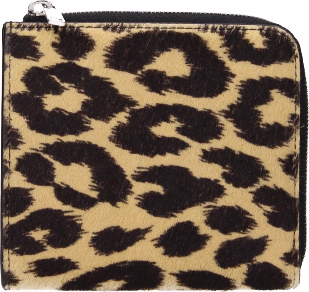 Jil Sander Beige Horsehair Wallet