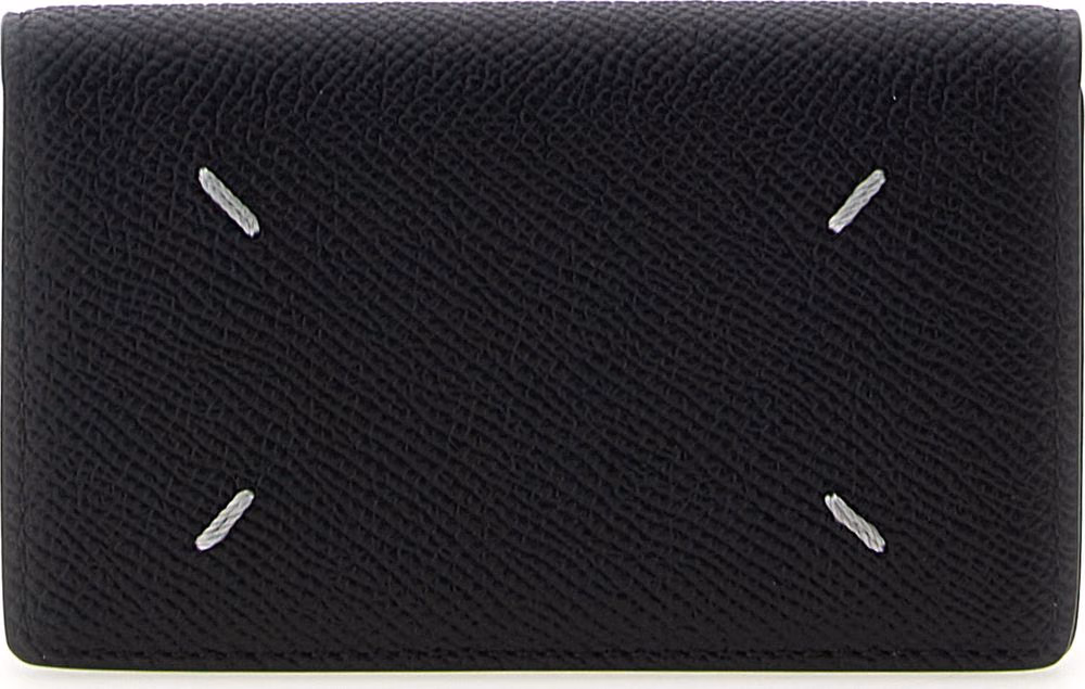 Maison Margiela Black Calfskin Cardholder