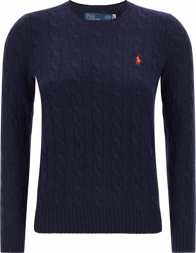 Polo Ralph Lauren Blue Wool Cardigan