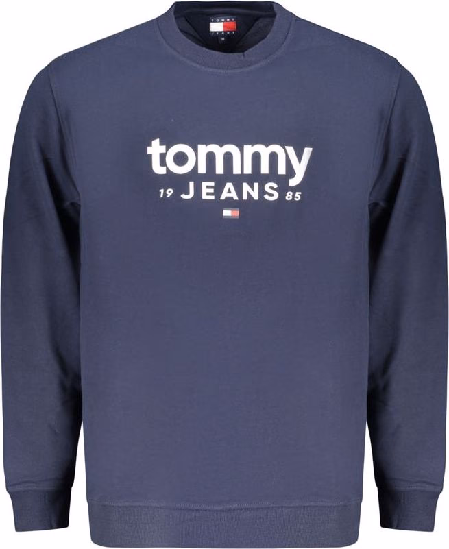 Tommy Hilfiger Blue Cotton Men's Sweatshirt