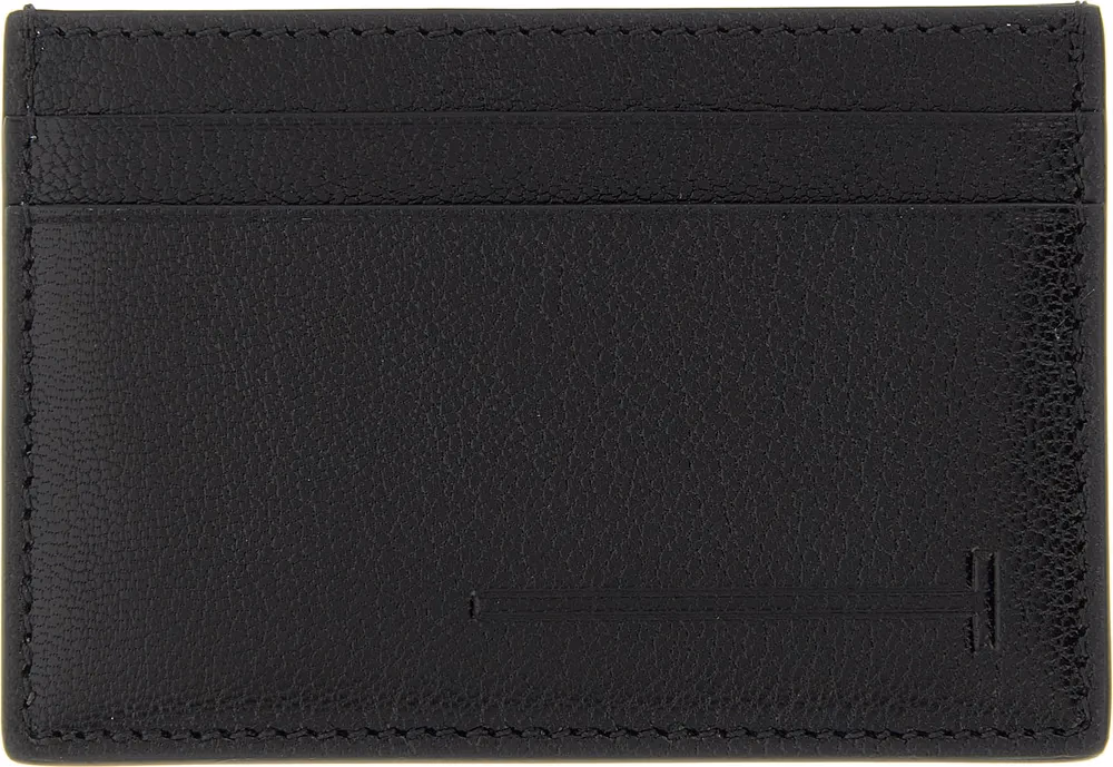Tom Ford Black Goatskin Cardholder